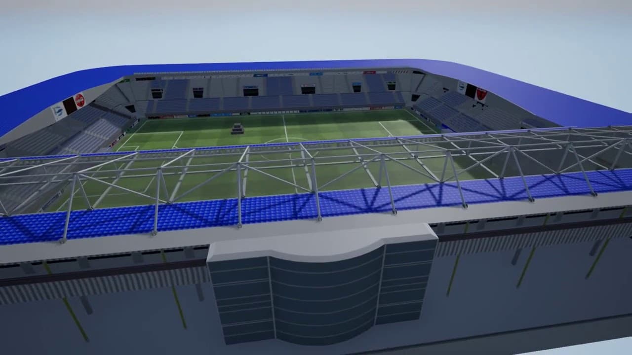 Mendizorrotza Virtual Stadium Fly-Through