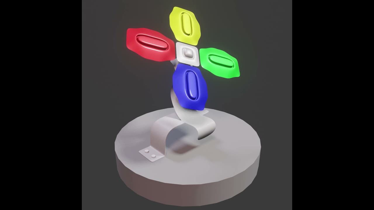 Blender 3D Progress #8 - Rotating Shiny Object